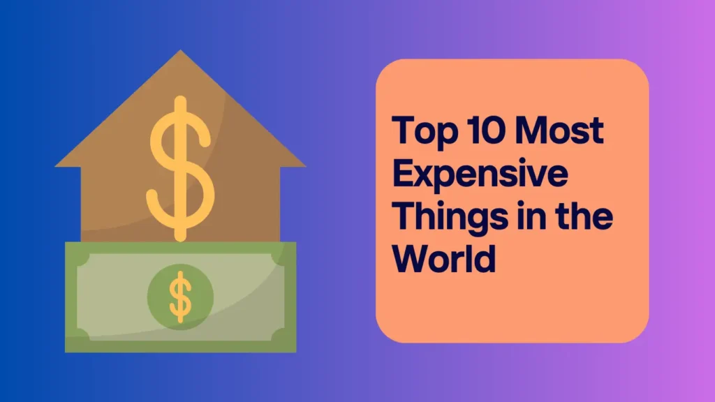 World’s Most Expensive Items and Their Value in INR